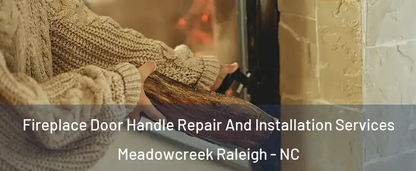 Fireplace Door Handle Repair And Installation Services Meadowcreek Raleigh - NC