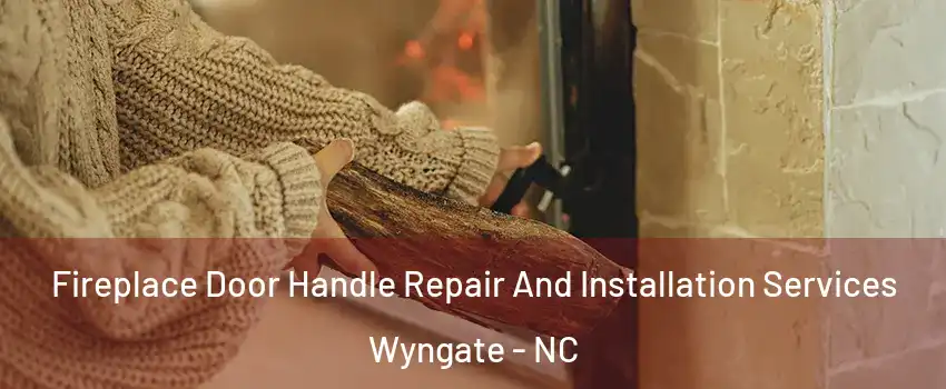 Fireplace Door Handle Repair And Installation Services Wyngate - NC