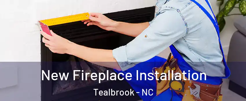 New Fireplace Installation Tealbrook - NC