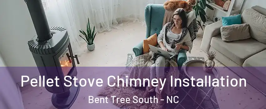 Pellet Stove Chimney Installation Bent Tree South - NC