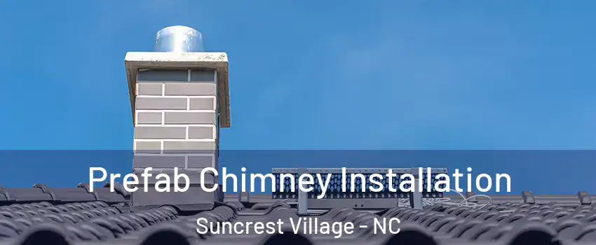 Prefab Chimney Installation Suncrest Village - NC