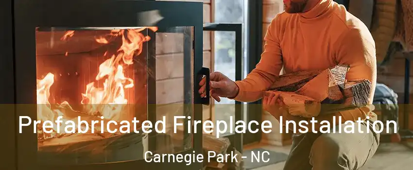 Prefabricated Fireplace Installation Carnegie Park - NC