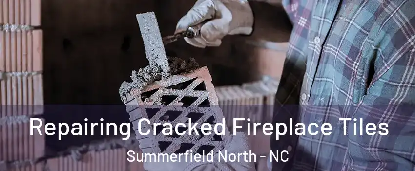 Repairing Cracked Fireplace Tiles Summerfield North - NC