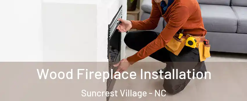 Wood Fireplace Installation Suncrest Village - NC